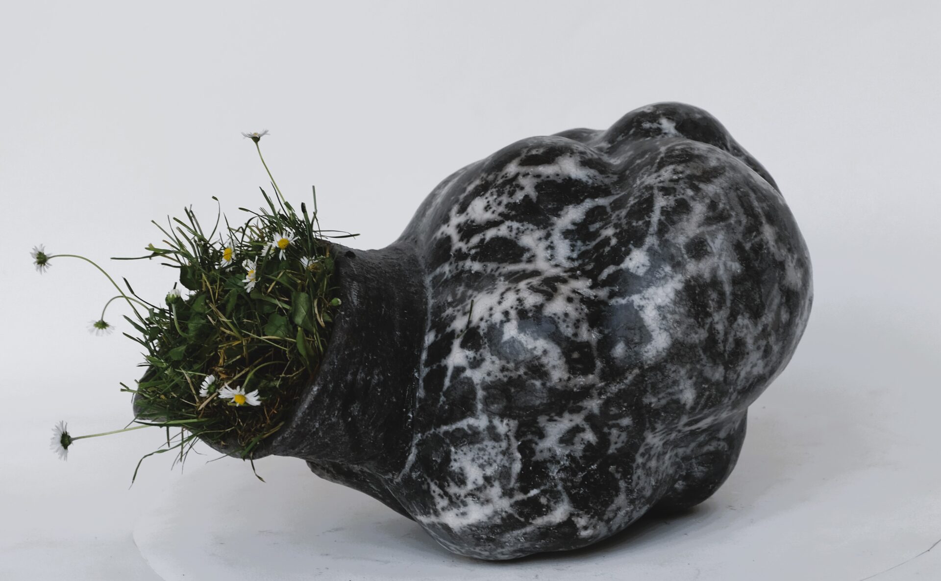 Kosmos I ca 40cm Naked Raku 2023